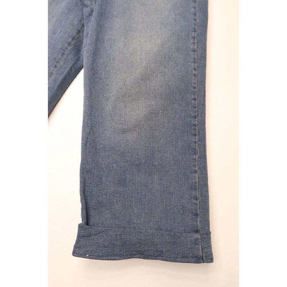 Social Standard by Sanctuary Jeans Denim Capri High Rise Blue Women's 14 EUC - Picture 5 of 12